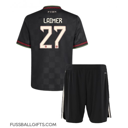 Bayern Munich Konrad Laimer #27 Fußballbekleidung 3rd trikot Kinder 2025-26 Kurzarm (+ kurze hosen)